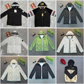 Gucci Moncler Prada nouveau manteau mode polyvalent à capuchon veste décontractée - 4409  