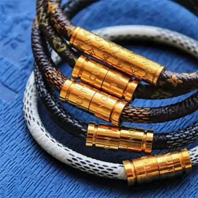 Bracelet magnétique à pression LV  