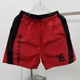 Hell Star Color Block Lettres Shorts de mode (4 styles) -1631  