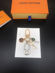 Louis Vuitton LV clé classique, boucle de sécurité, porte-clés badge pendentif-3538
