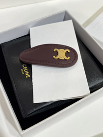 Céline Arc de Triomphe logo goutte d'eau pain épingle à cheveux-3564