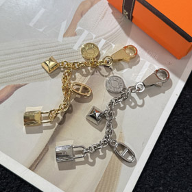 Hermes porc nez verrouillage sac suspendu chaîne-3566