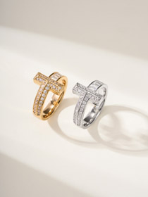 Tiffany diamant blanc pierre bague-3600