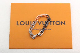 Louis Vuitton LV rose or argent noir trois couleurs épissage trempé bambou bracelet-3624