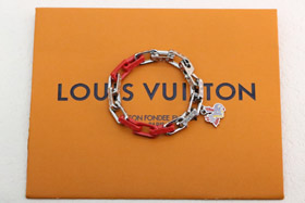 Louis Vuitton LV petit dragon volant épissage trempé bracelet en bambou-3626