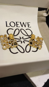 Loewe or diamant cube boucles d'oreilles-3718