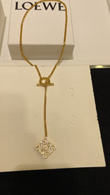 Loewe or plein diamant cube à boucle collier-3719