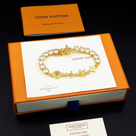 Louis Vuitton LV bracelet plein diamant-3804