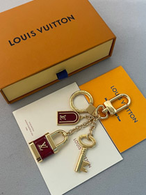 Louis Vuitton LV clé serrure porte-clés-3817