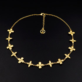Louis Vuitton LV collier de fleurs solides-3822