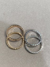Chopard or blanc roche sucre diamant bague-3836