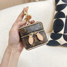 Louis Vuitton LV Mini sac cosmétique monnaie sac porte-clés Pendentif Ornament-3931