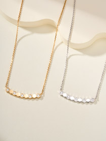 Tiffany nid d'abeille diamant collier-3973