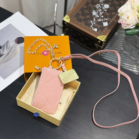 Louis Vuitton LV chaîne de lettres à fermeture éclaire pièce de monnaie sac-4072