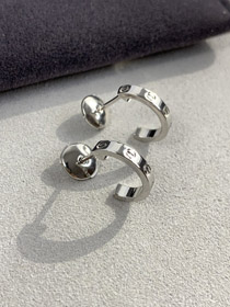 Cartier classique lettre vis boucles d'oreilles étroites-4075