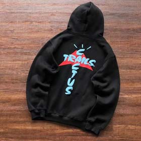 Travis Scott Coton sport lâche tout match sweatshirt à capuchon-2552