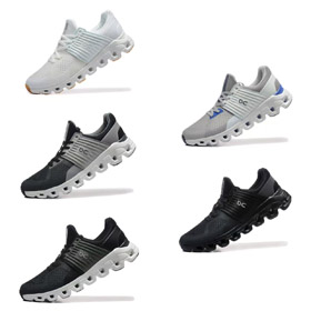 Sur Cloudswift chaussures de course à haut bas légères, simples, amortissantes et résistantes à l'us
