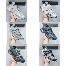 Balenciaga confortable semelle épaisse rétro décontracté bas haut papa chaussures-2865