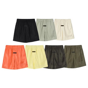 Essential Nouvelle lettre floquée à séchage rapide casual shorts-2876