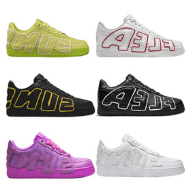 CPFM Nike Air Force 1 Baskets à haut bas-2980