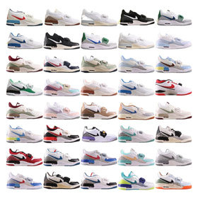 Nike Jordan Air Jordan 1 printemps fleur mer bas haut chaussures de basket-2986