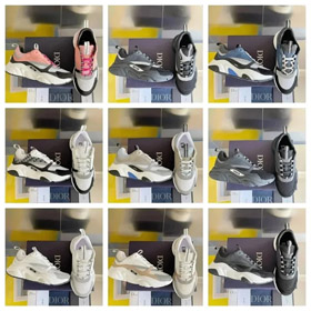 Chaussures décontractées en cuir low-top-2993